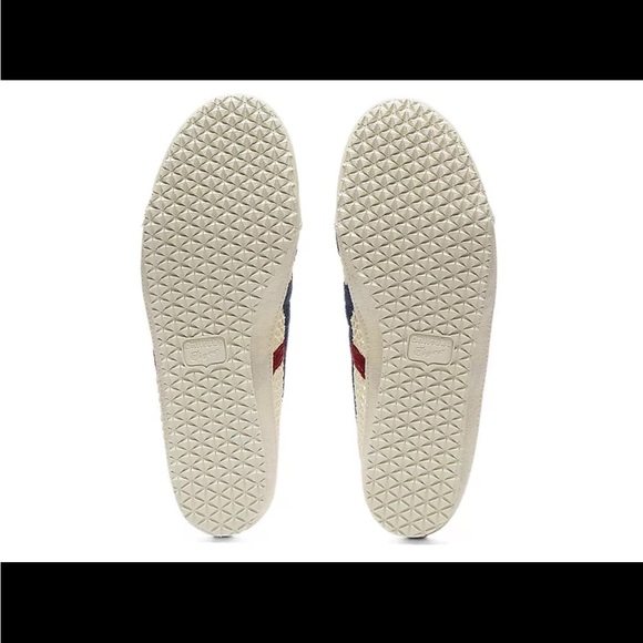 Onitsuka Tiger MEXICO 66 SABOT CREAM MAKO BLUE 1183C123 100 US Unisex - Picture 5 of 7